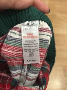 Kids Plaid Pajama Set