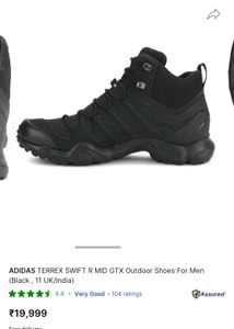 ADIDAS TERREX SWIFT R MID GTX Outdoor Shoes 👟