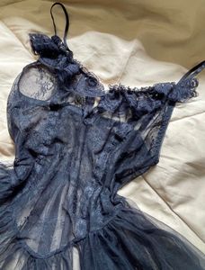 Black Lace &amp; Mesh Babydoll Lingerie