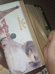 Cluth Clip Wallet For Women