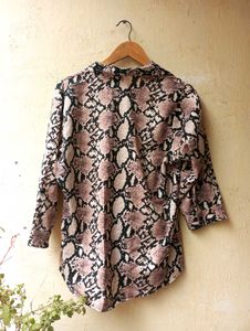 Imported Snakeskin Print Top (Women)