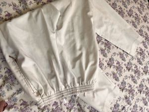 white formal Waist Pants