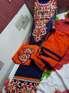 Ayesha Cotton Dress Material Catalogue Piece