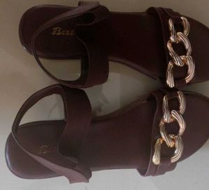 Bata Chain Detail Sandals