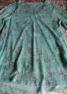 AND Sea Coloured Top - Size 12
