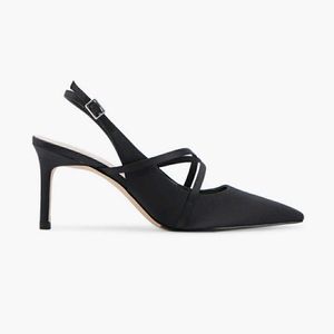 Black Slingback Heels