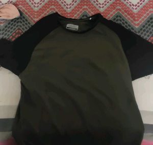 Two-Tone Casual T-Shirt