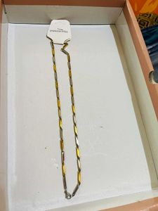Gold Necklace chain new with tag