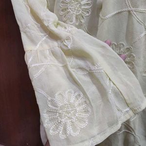 Floral Embroidered Top