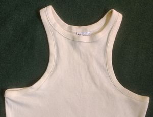 H&amp;M Basic Vest Crop Top