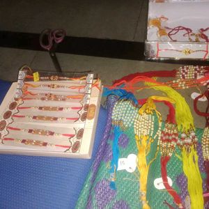 Rakhi Sets - Traditional Indian Bracelets