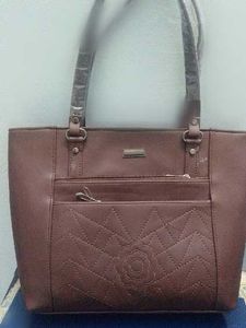 Elegant Brown Tote Bag