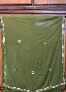 Olive Green Dupatta