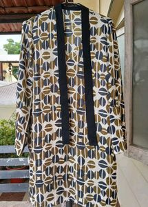 Tie-neck Zara Patterned Top🎀👀