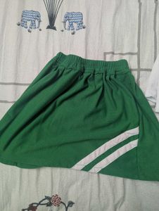 Skirt And T Shirt Set
