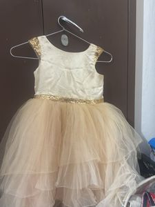 Golden Party Frock