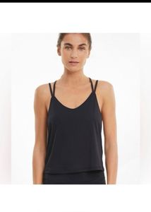 Puma Black Studio GrapheneStrappy TankYoga Top