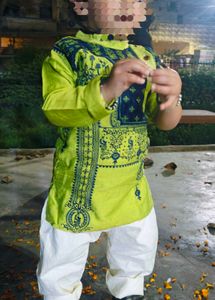 Green 💚 Kurta For Boys