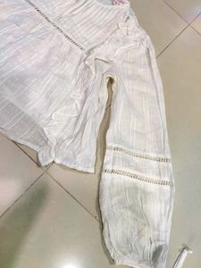 White Peasant Blouse