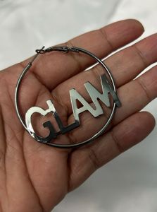 Glam Hoop Earrings