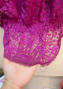 Pink Party Top