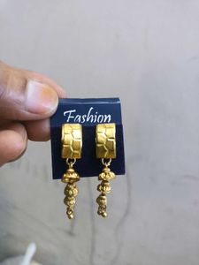Golden Colour Earring Bahut Hi Pyari