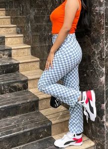 Checkered Casual Pants