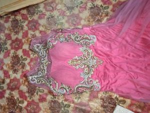 Elegant Pink Ethnic Gown