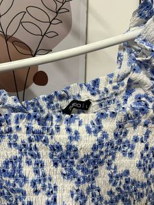 Floral Print Crop Top