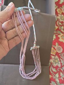Pink Emerald Necklace