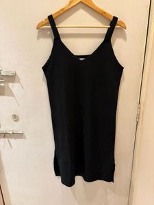 Black Slip Dress - Casual Style