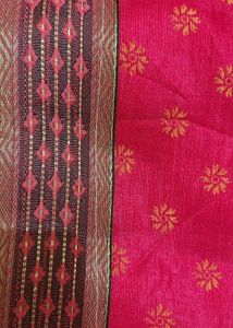 Elegant Pink Saree