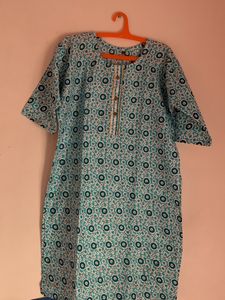 New Jaipuri Cotton  Kurta Pant Set