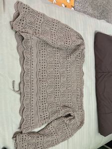 Crochet Knit Cardigan