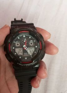 CASIO Gshock ORIGNAL GA-100 Digi-Analog Mens Watch