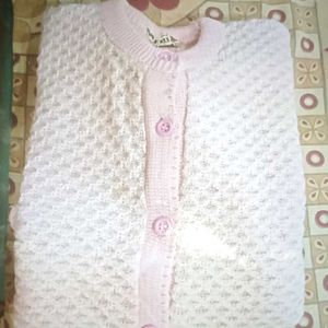 Pink Knit Cardigan