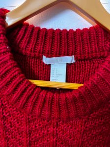 H&amp;M Red Pullover