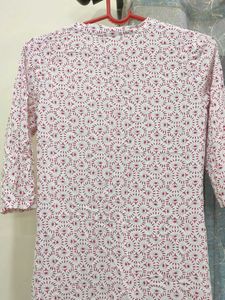 Zudio XS white kurti for daily wear