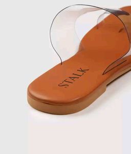 Stalk Transparent Slippers