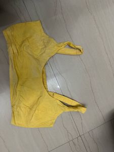Yellow Sleeveless Top