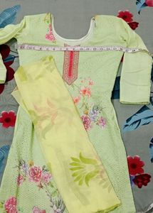 Kurti Salwar And Dupatta Set