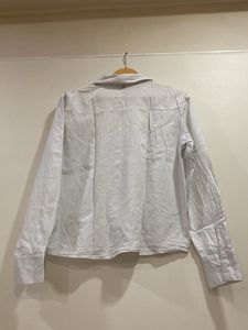White H&amp;M Button Down Shirt