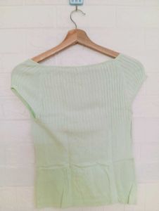 Mint Green Knit Top