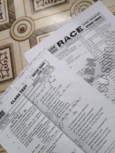 ALLEN RACE Notes extra(Physics, chem, Maths)