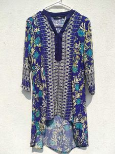 Floral Print Kurta