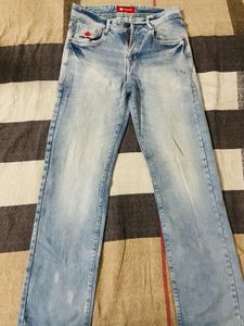 DSQUARED ORIGINAL Light Wash Denim Jeans
