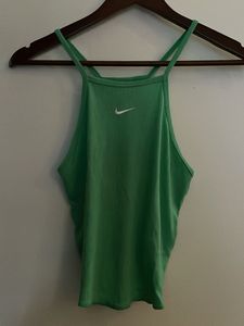 Nike Ribbed Tank - Green