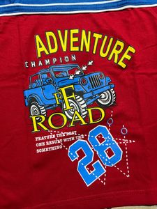 New Boys T-Shirt &amp; Shorts Set | Adventure Print