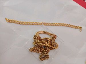 Garantee Chain, Bracelet, Ear Sted Combo