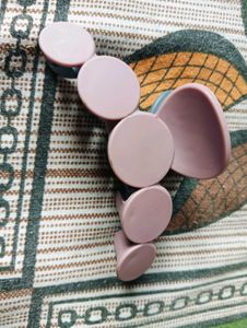 Blue &amp; Pink Circle Hair Clip